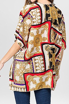 PACK OF 6 TRENDY SHORT KIMONOS