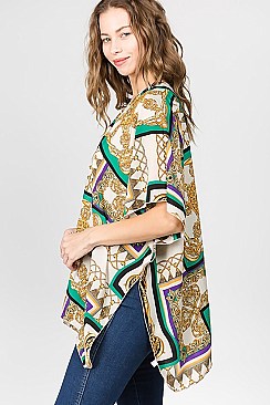 PACK OF 6 TRENDY SHORT KIMONOS