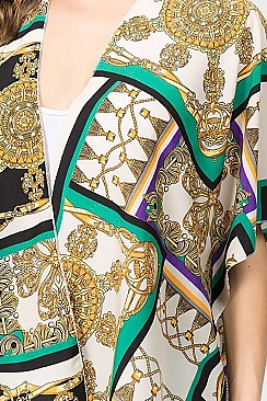 PACK OF 6 TRENDY SHORT KIMONOS