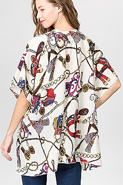 PACK OF 6 ELEGANT DESIGN KIMONOS