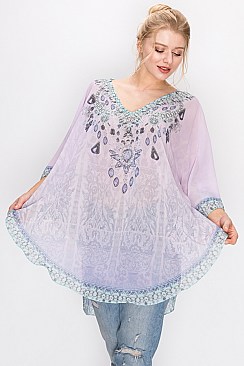 BOHO CHIC Topper Kimono COVER UP