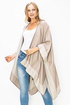 Fashionable Fancy Oversized Poncho