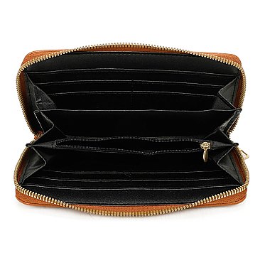 Straw Colorblock 3-in-1 Satchel