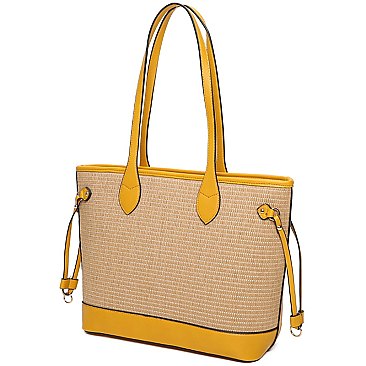 Straw 3-in-1 Shopper Set