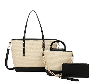 Fashion 3-in-1 Shopper Set