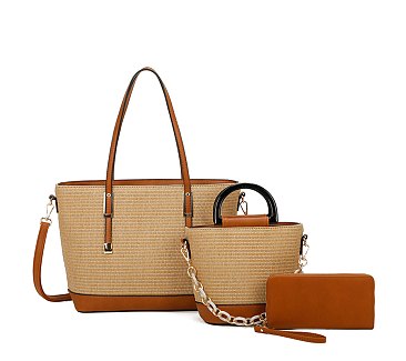 Fashion 3-in-1 Shopper Set