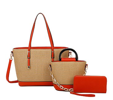 Fashion 3-in-1 Shopper Set
