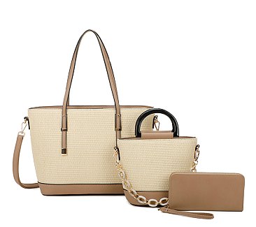 Fashion 3-in-1 Shopper Set