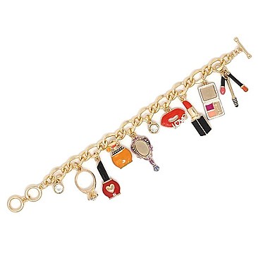 VANITY CHARMS TOGGLE BRACELET