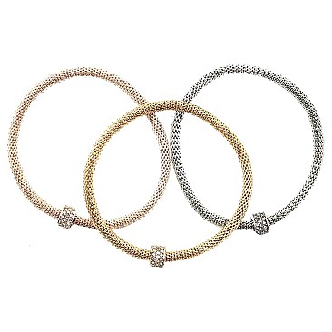 3 PC STRETCH BRACELET SET