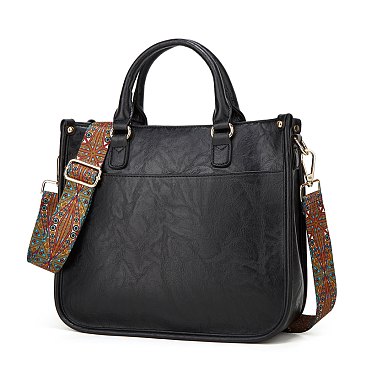 Aztec Guitar Strap Satchel Bag