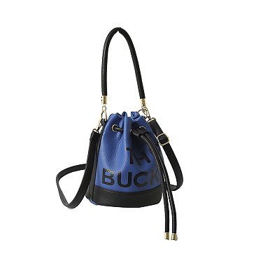 "The Bucket " Draw String Shoulder Bag