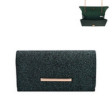 MINIMALIST GLIMMER EVENING BAG