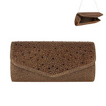 CLASSY GLAM STONE EVENING BAG