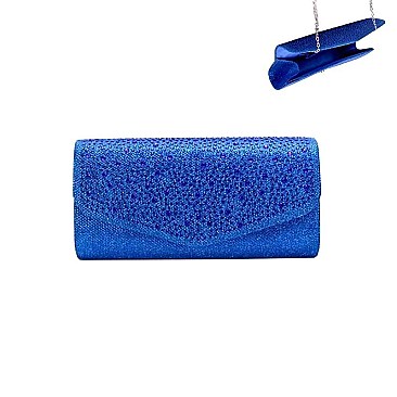 CLASSY GLAM STONE EVENING BAG
