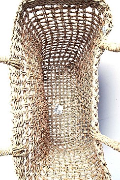 TRENDY HAND MADE NATURAL WOVEN TOTE BAG