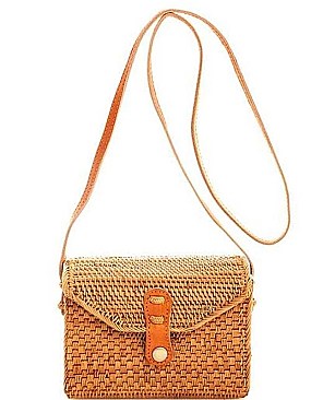 CLASSY CUTE STRAW WOVEN CROSSBODY BAG