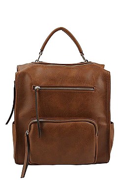 MODERN FASHION STYLE SIMPLE BACKPACK