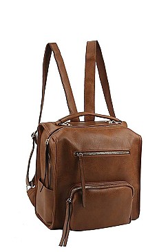 MODERN FASHION STYLE SIMPLE BACKPACK