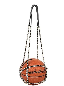 FASHION STYLISH BASKETBALL DESIGN CROSSBODY BAG