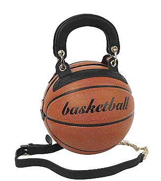 FASHION STYLISH BASKETBALL DESIGN CROSSBODY BAG