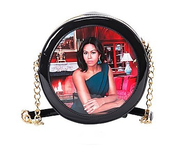 Michelle Obama Round Satchel - Shoulder Bag