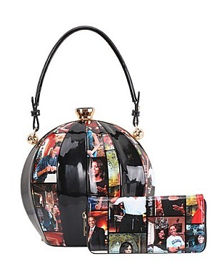 2 in 1 Michelle Obama Ball-Shaped Satchel & Wallet Set