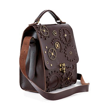 Steampunk Design Messenger Bag