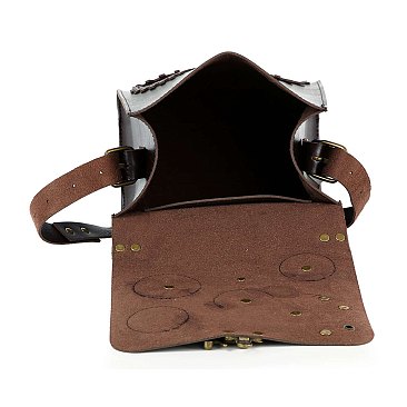 Steampunk Design Messenger Bag