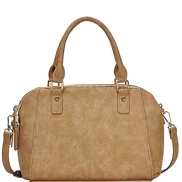 STYLISH SMOOTH PU LEATHER FASHION MINI SATCHEL SLING BAG JYBGA-7354
