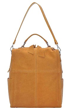 CONVERTIBLE TWO STRAPS BACKPACK