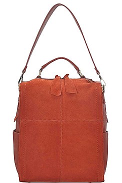 CONVERTIBLE TWO STRAPS BACKPACK