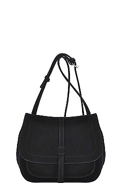 STYLISH SADDLE CROSS BODY BAG
