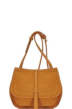 STYLISH SADDLE CROSS BODY BAG