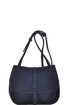 STYLISH SADDLE CROSS BODY BAG