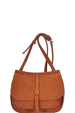 STYLISH SADDLE CROSS BODY BAG