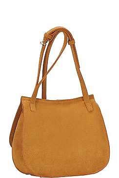 STYLISH SADDLE CROSS BODY BAG