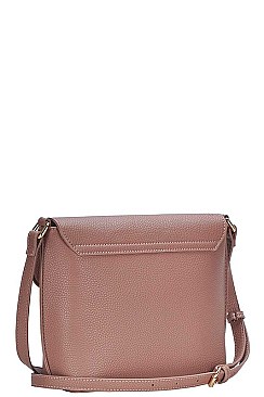 DESIGNER INSPIRED TASSEL ACCENT CROSS BODY BAG