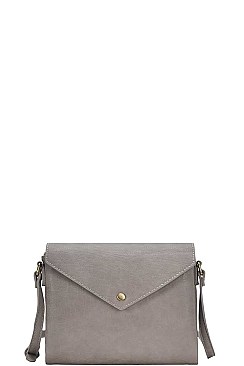 TRENDY SIMPLE ENVELOPE CROSS BODY BAG