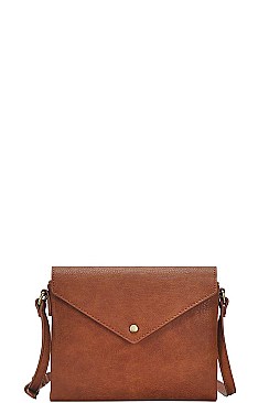 TRENDY SIMPLE ENVELOPE CROSS BODY BAG