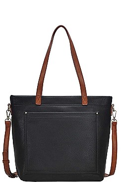 MODERN TOTE BAG WITH LONG STRAP