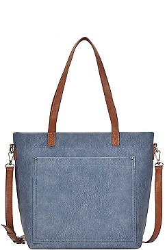 MODERN TOTE BAG WITH LONG STRAP
