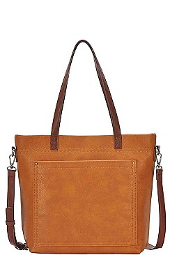MODERN TOTE BAG WITH LONG STRAP