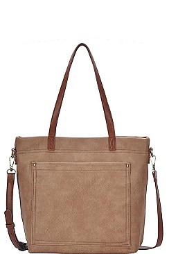 MODERN TOTE BAG WITH LONG STRAP
