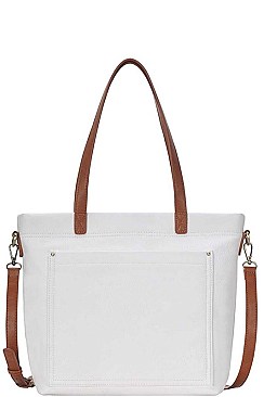 MODERN TOTE BAG WITH LONG STRAP