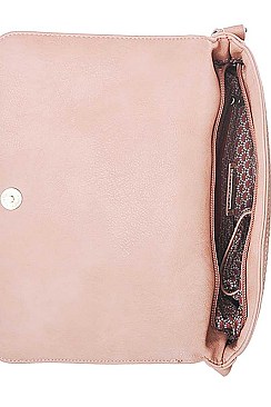 STYLISH STUDDED CROSS BODY BAG