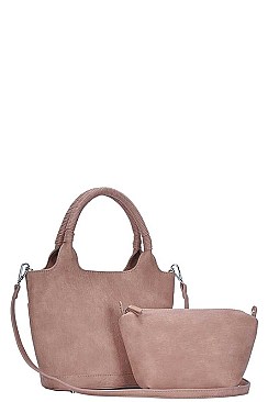 3IN1 CUTE TOTE BAG WITH LONG STRAP