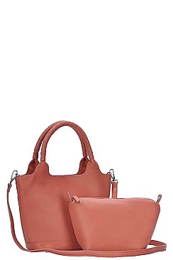 3IN1 CUTE TOTE BAG WITH LONG STRAP