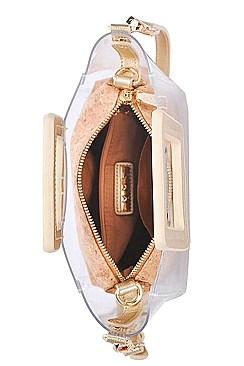 2IN1 TRANSPARENT SATCHEL WITH LONG STRAP