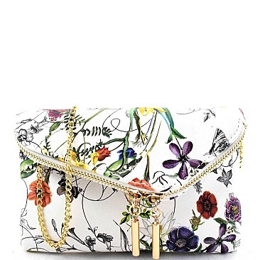 BGS5431-Geo-LP  Print Envelope Clutch